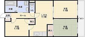 パールハイツ21 305号室 ｜ 大阪府柏原市平野１丁目2-27（賃貸マンション3LDK・3階・60.00㎡） その2