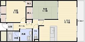 メゾンドゥボヌール  ｜ 大阪府柏原市玉手町（賃貸マンション2LDK・2階・60.68㎡） その2