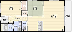 第5コーポ平野  ｜ 大阪府柏原市平野１丁目（賃貸マンション2LDK・3階・64.00㎡） その2