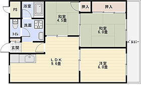 ダイヤモンドハイツ1  ｜ 大阪府大阪市平野区長吉長原４丁目9-4（賃貸マンション3LDK・4階・56.70㎡） その2