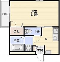 メゾンエトワール  ｜ 大阪府柏原市国分本町７丁目（賃貸マンション1K・3階・28.00㎡） その2