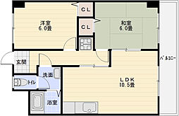玉手山ハイツ1号館 3階