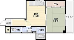 間取図画像 1DK