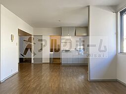 リバーサイド大豊 2階2LDKのリビング/ダイニング