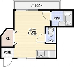 間取図画像 ワンルーム