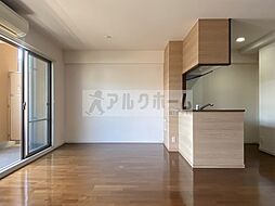 キラクマンション 4階1LDKのリビング/ダイニング