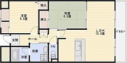 メゾンドゥボヌール 1階