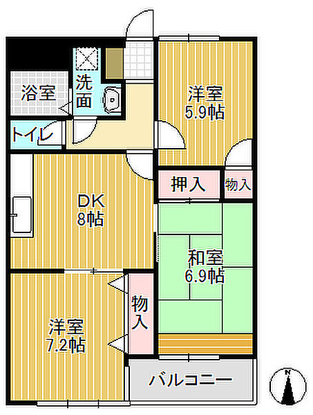 画像2:間取