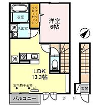 D-roomグランデ 203 ｜ 富山県小矢部市芹川（賃貸アパート1LDK・2階・49.65㎡） その2