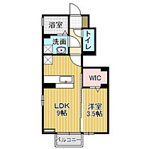 D-roomウィル 107 ｜ 富山県小矢部市綾子（賃貸アパート1LDK・1階・33.18㎡） その2