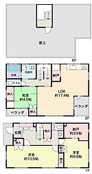 深谷市東方字川足 3SLDKの間取り