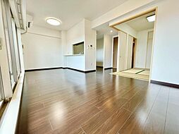 ライオンズクオーレ幕張マークスフォート 3LDKのリビング/ダイニング