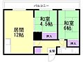 長橋ハイツ2階2.2万円
