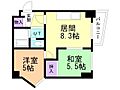 ONOレジデンス南小樽4階5.5万円