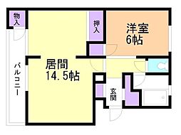 リバティア奥沢 1階