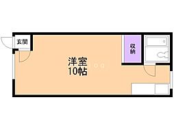 サンリバー栄町Ｂ棟 2階