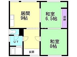 富岡アパート 1階