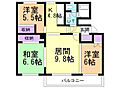 テレパレス小樽奥沢4階4.9万円