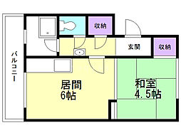 新光ハイツ 1階