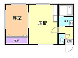 コーポライラック 1階