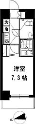 ルート相模大塚 1Kの間取図画像