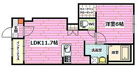 広島県安芸郡府中町鶴江2丁目（賃貸アパート1LDK・1階・43.21㎡） その2