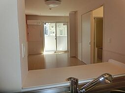 La Luce奏の杜 101 1階ワンルームのリビング/ダイニング