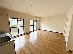 長沼町ＫＨハイツＢ棟 103 1階2LDKのリビング/ダイニング