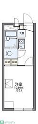 レオパレスセントーレア 1Kの間取図画像
