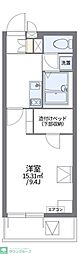 レオパレスジョセリーヌ 1Kの間取図画像