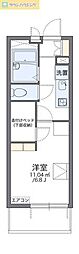 レオパレス幕張町LA1 1Kの間取図画像