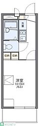 レオパレスコーポ御代川2 1Kの間取図画像