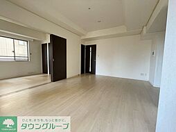 JR八高線 八王子駅 徒歩12分の賃貸マンション 4階2LDKのリビング/ダイニング