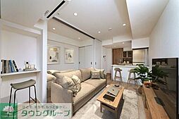 JR横浜線 町田駅 徒歩9分の賃貸マンション 11階1LDKのリビング/ダイニング