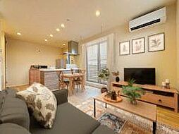 京王相模原線 多摩境駅 徒歩15分の賃貸アパート 2階2LDKのリビング/ダイニング