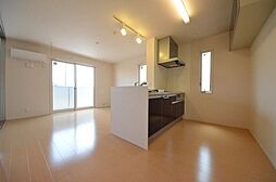 京王高尾線 山田駅 徒歩9分の賃貸アパート 2階2LDKのリビング/ダイニング