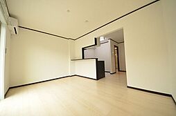 JR中央線 西八王子駅 徒歩20分の賃貸テラスハウス 1階2LDKのリビング/ダイニング