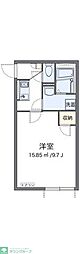 エスポワール町田 1Kの間取図画像