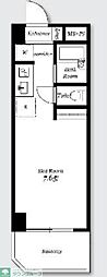 PLENDY淵野辺 ワンルームの間取図画像