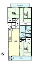 間取図画像 3LDK