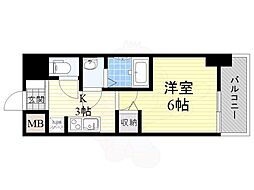 🉐敷金礼金0円！🉐大阪市営四つ橋線 花園町駅 徒歩6分