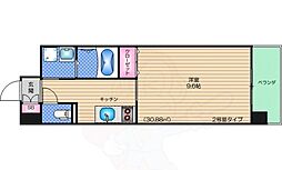 ジョイシティ日本橋 1Kの間取図画像