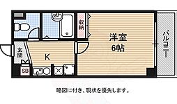 パルクエスト 1Kの間取図画像
