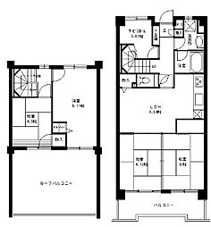 アンピール空港通り 10階4SLDKの間取り