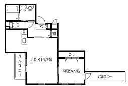 キーファ吉塚 2階