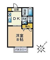 メルベーユ空港前 2階/-