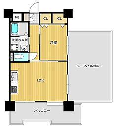 メゾン・ド・メナージュ 1LDKの間取図画像