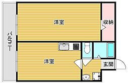 ル・アディッソ福岡 2階