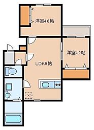 Starry諸岡 2階/-