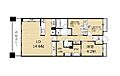 グレンパーク駒場WEST4階38.8万円